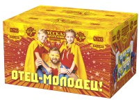 Отец-молодец! Батарея салютов купить в Светлогорске | svetlogorsk.salutsklad.ru