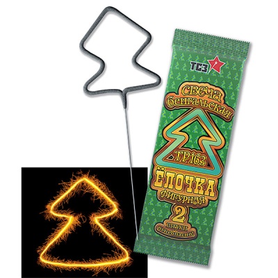 Елочка Бенгальские огни фигурные купить в Светлогорске | svetlogorsk.salutsklad.ru