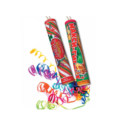 Макси-Гигант с серпантином Хлопушки купить в Светлогорске | svetlogorsk.salutsklad.ru