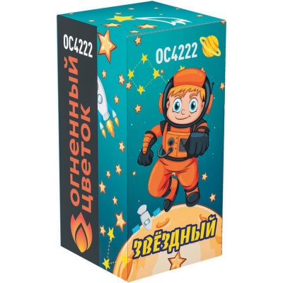 Звездный Пиротехнический фонтан купить в Светлогорске | svetlogorsk.salutsklad.ru