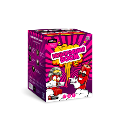 Новогодний BOOM Фейерверк купить в Светлогорске | svetlogorsk.salutsklad.ru